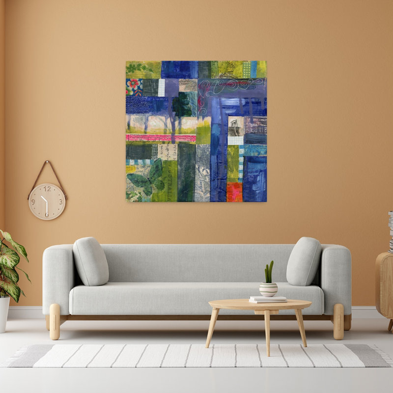 Art contemporain contemporain contemporain, H 48 po x l 48 po
