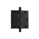 Nostalgic Warehouse 3.5" x 3.5" Ball Tip Residential Hinge with Square Corners