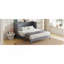 Grand lit escamotable avec grands tiroirs, gris-413015347-413015310