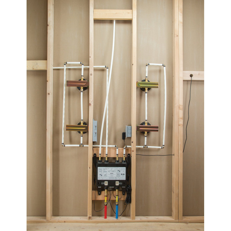 Robinet de douche thermostatique numérique à 4 prises Smart Shower
