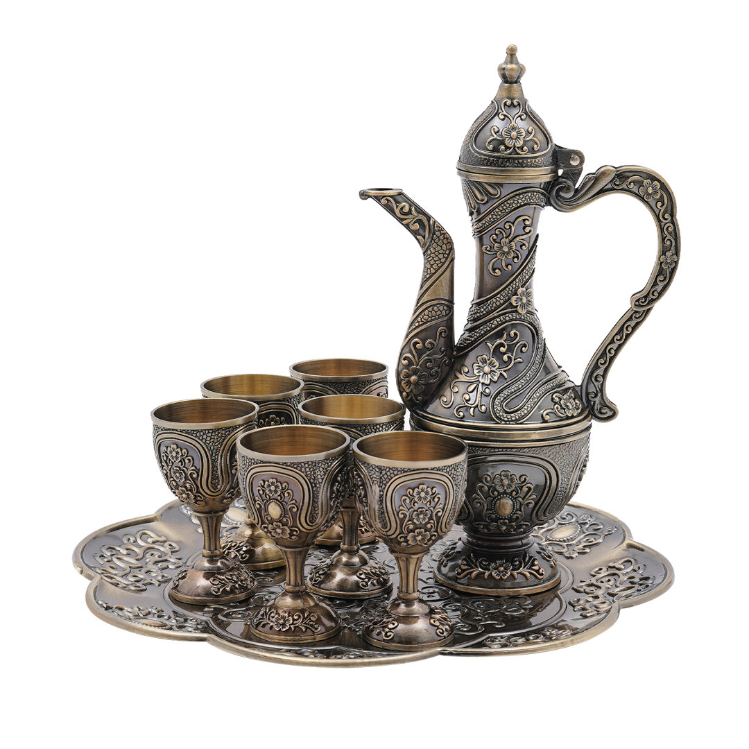 Kaeo 7.4Oz Teapot Set House of Hampton® 