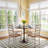Roksana Bar Height Pedestal Dining Table-88233504-88233505