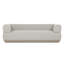 Evander Outdoor Sofa-96"-Ramiro Ecru