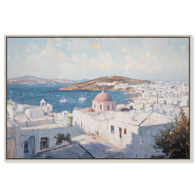 Early Morning Greece Canvas by Art Remedy