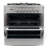 Cosmo 36 in. Stellar Collection 4.4 cu. ft. Dual Fuel Range, 5 Burners, Convection Oven, Smooth Grip Handle, Stainless Steel