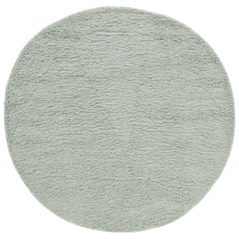 Combs Sgl-Laguna Shag Performance Solid Color Rug, Round 8'
