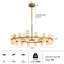 Lustre rond 31,5 "pour îlot de cuisine doré albâtre-657734208-657734210-657734212