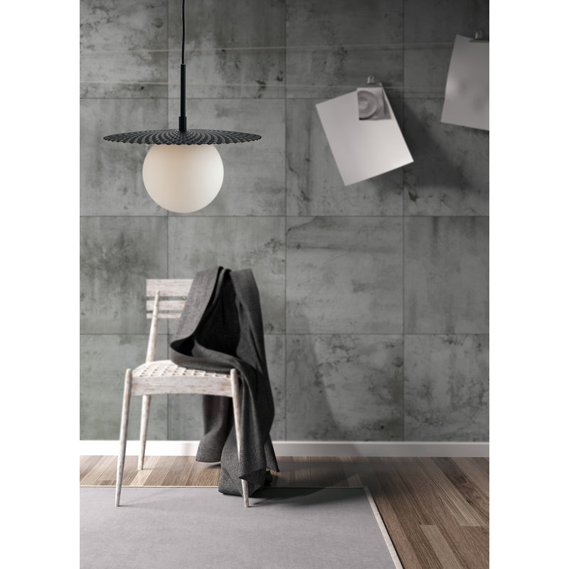 Spiceland 1 - Light Single Pendant, Black, 160cm H x 30cm W x 30cm D, Black