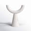 10" Stone Tabletop Candelabra