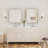 Cyrille Recessed & Surface Framed Medicine Cabinet with Mirror and Shelves-814669494-860957902