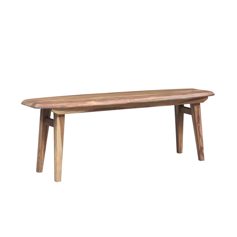 Deryk Solid Wood Bench