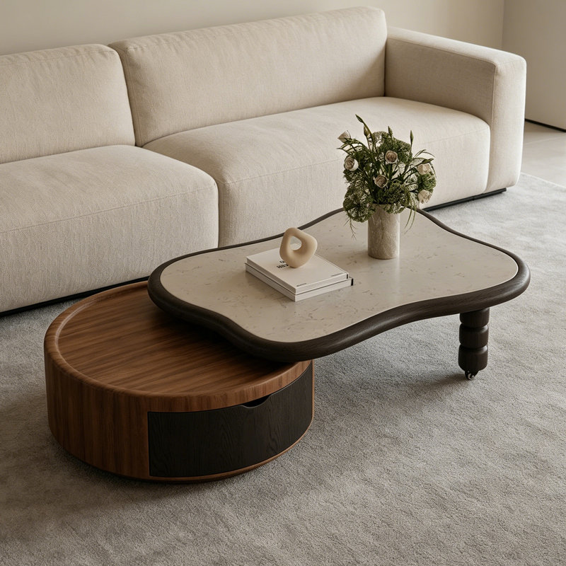 Modern Creative Stretchable Coffee Table
