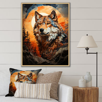 Loup amérindien brun avitto