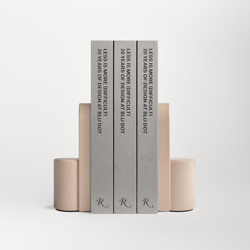 Kettle Office Bookend, Blush