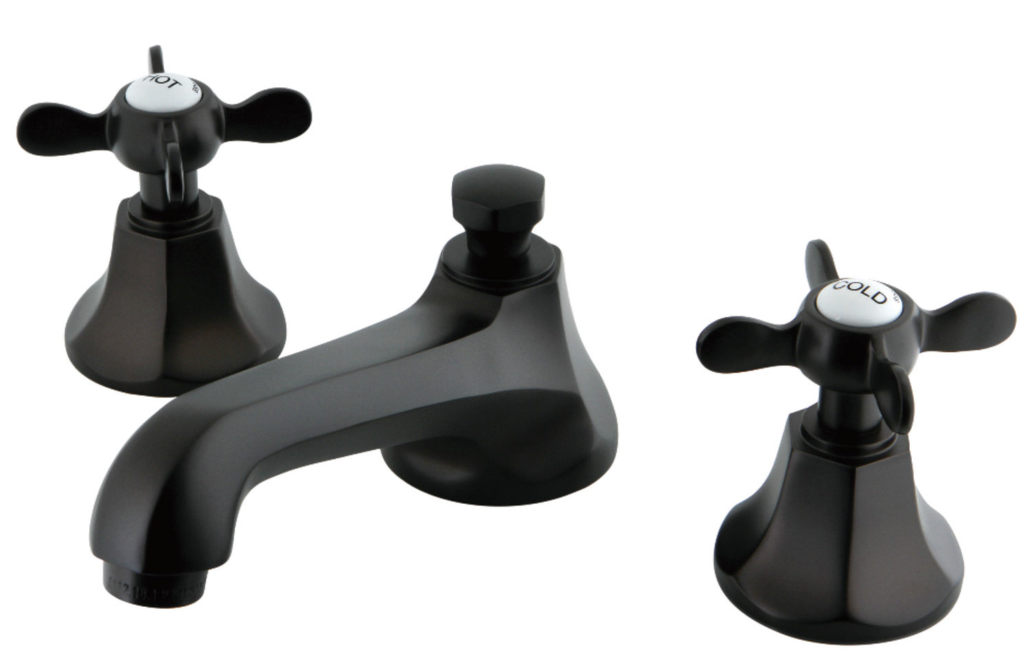 Essex Widespread Bathroom Faucet with Drain, Oil Rubbed Bronze