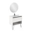 800mm Wall Hung Single Vanity Unit-73822592-73822591