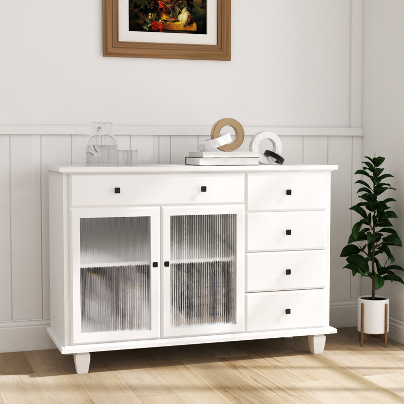 Commode à 5 tiroirs de 47,24 po Chinmayi