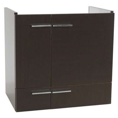 Luna 23.6'' Ceramic Single Bathroom Vanity Top with Sink