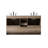 Soma 60 " W Free Standing Wall Mounted 2 Double With Engineered Marble Top-931387140