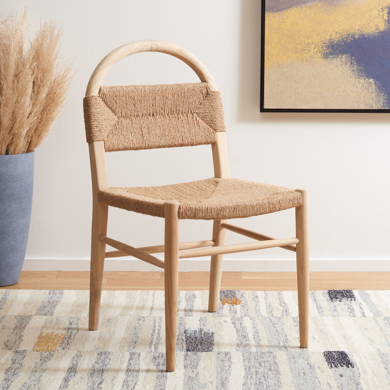 Kashmir Dining Chair, Natural	