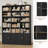 82.3"H X 59.1"W Wood 15-cube Bookcase With 2 Large Cabinets, Modern Storage Organizer For Living Room, Office Or Kitchen-1731138231