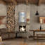 Luxe Country Art «Country Side Bloom 4» par Stellar D «Country Side Bloom 4» par Stellar Design Studio