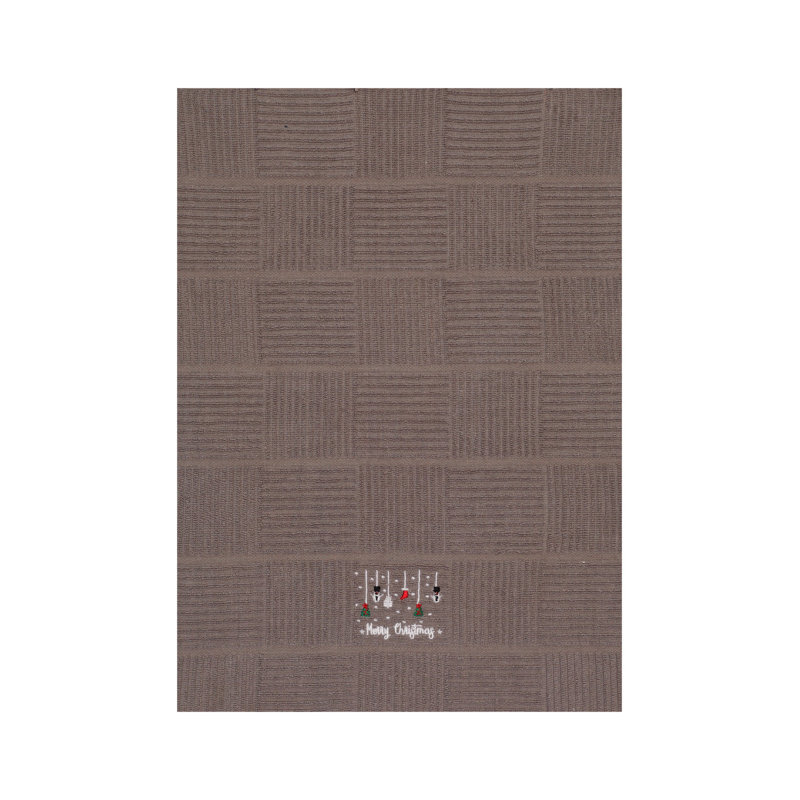 Lynox Cotton Jacquard Tea Towel Kitchen Towel, Grey