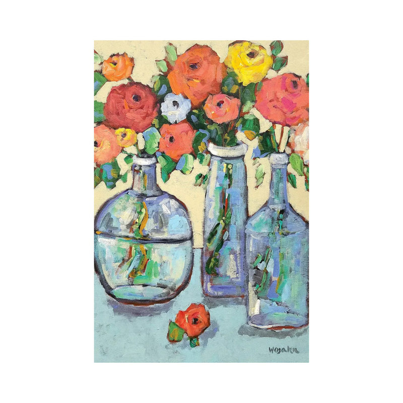 More Buds In A Bottle by Holly Wojahn - Gallery-Wrapped Canvas Giclée on Canvas, 66.04 cm H x 45.72 cm W x 3.175 cm D