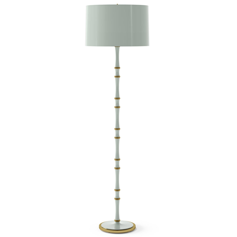 Kane Floor Lamp, Celadon, Celadon