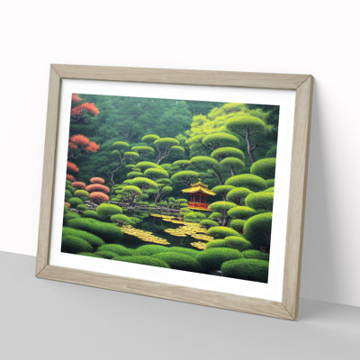 Japanese Garden - Single Picture Frame Print