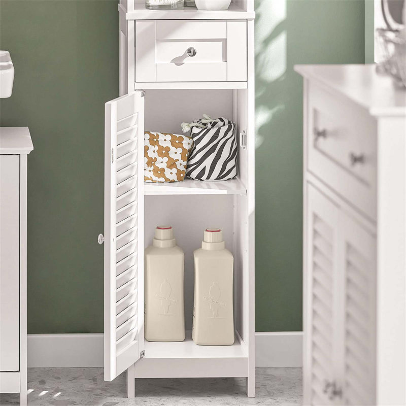 Lyonsdale Linen Cabinet, White