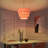3 Tier Orange Plug in Pendant Light,