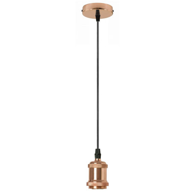 Quinter 1 - Light Rose Gold Bulb Pendant