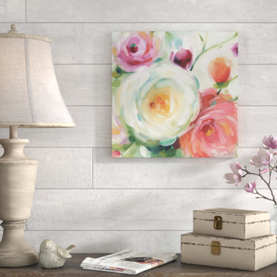 «Florabundance II», reproduction de peinture acrylique