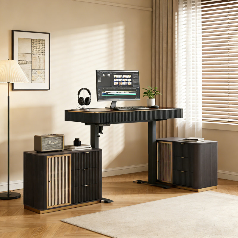 Home Office Desk, Black