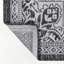 Tapis d'intérieur / extérieur gris foncé / crème Graysin-1440054763