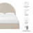 Solana Arched Performance Velvet Twin Platform Bed In Rust-105698042-105698038