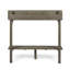 Table de bar d'extérieur en bois d'acacia