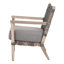 Chaise de patio avec coussins Zeiger