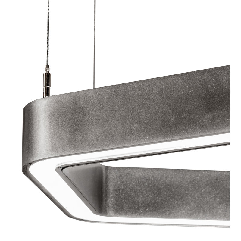 Luminaire suspendu géométrique à DEL
