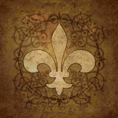 " Golden Fleur De Lis "