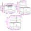  Outdoor Sofa Set 7 Pcs Garden Furniture Patio Sectional Seating Modern-1170469641