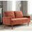 European Style Velvet Loveseat Sofa with Sleek Design-1037995330