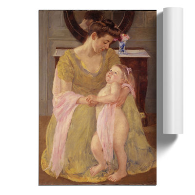 Mother and Child by Mary Cassatt - Frameless Print