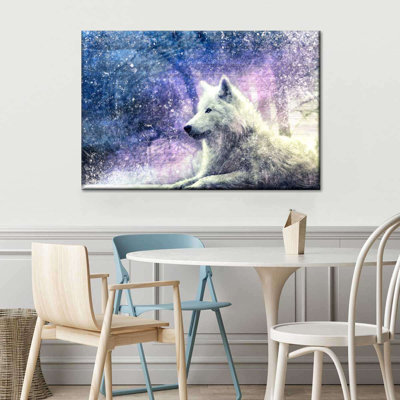 White Wolf Canvas Print
