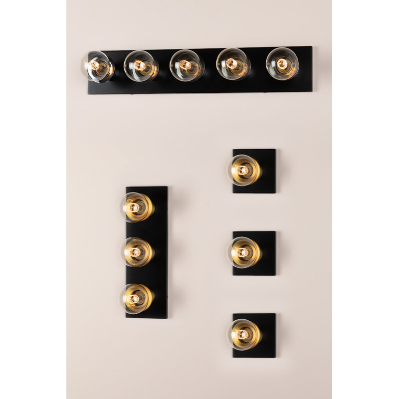 Brandi 3 - Light Vanity Light, Aged Brass