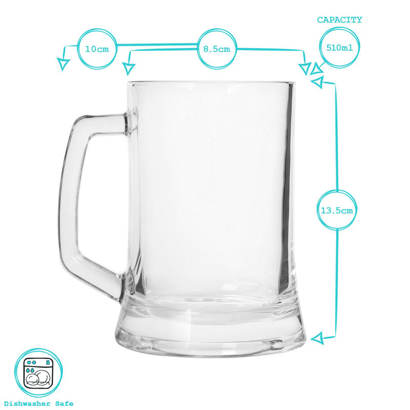 510ml Beer Mug Set