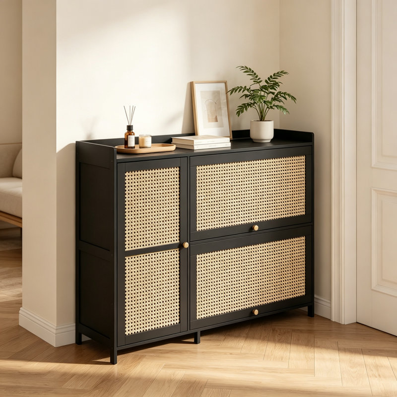 15 Pair Shoe Storage Cabinet