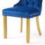 Chaises de salle à manger en velours capitonné à oreilles Amelia-761125030-768344949
