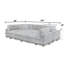 Ensemble modulaire 6 pièces en velours côtelé-23534507